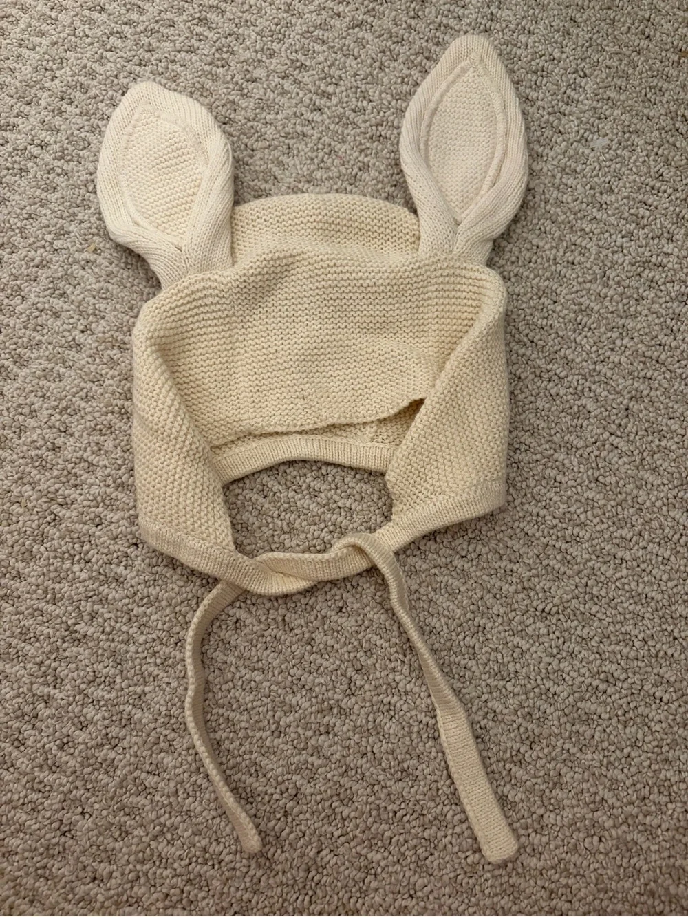 Hanna Andersson Knitted Bunny Bonnet